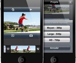 iMovie - Apple - iMovie débarque sur App Store