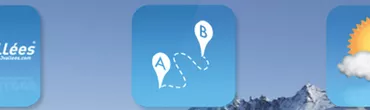 application 3 vallees - Application pour le ski