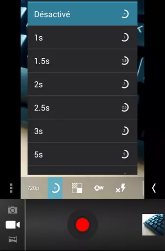 Screenshot TimeLapse Android - Time-lapse avec Android 4