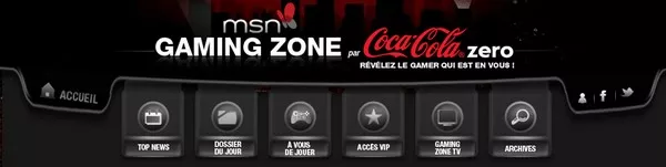 msn gaming zone coca cola - Gaming Zone arrive sur MSN