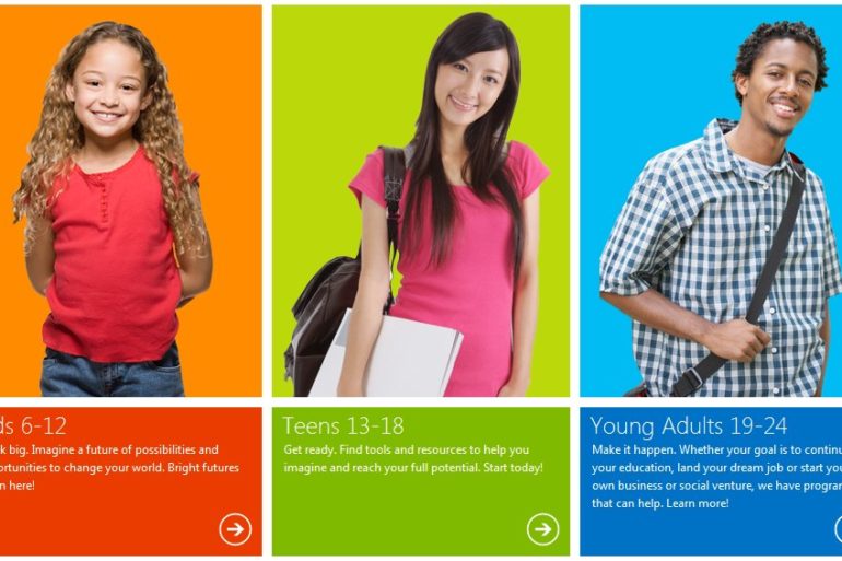 Microsoft YouthSpark - Microsoft lance YouthSpark
