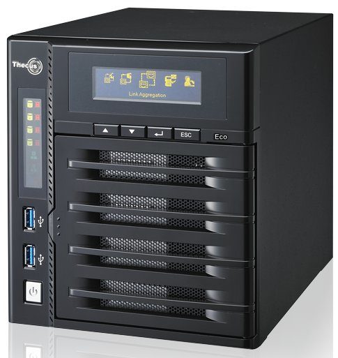 N4800Eco angle - Thecus annonce le N4800Eco