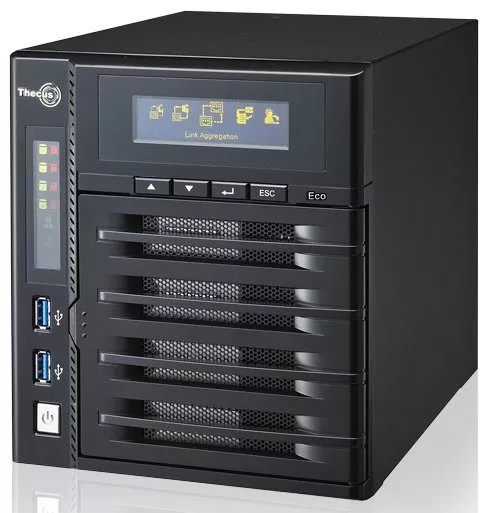 N4800Eco angle - Thecus annonce le N4800Eco