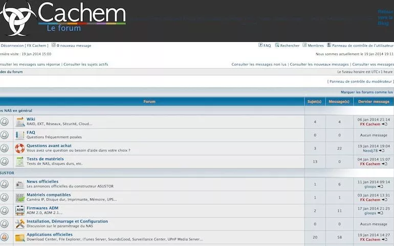 Forum au lancement (2014)