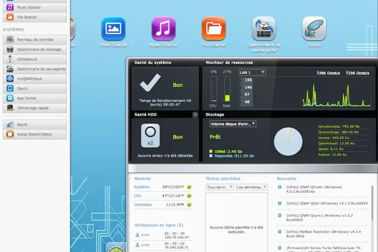 QNAP QTS 41 - QNAP : QTS 4.1 final disponible pour tous les NAS, à partir des TS-x10
