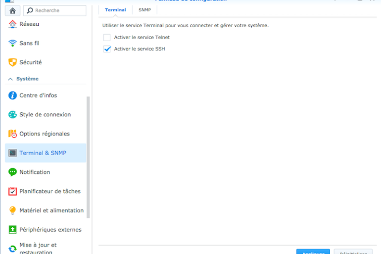activer ssh synology - Comment installer IPKG sur votre NAS Synology ?
