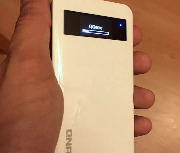 QGenie start - Test NAS : QNAP QGenie