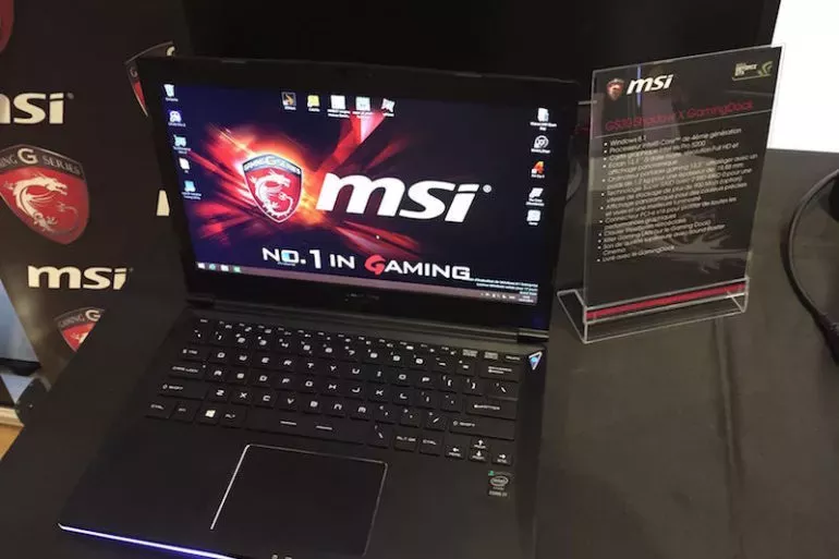 MSI GS30 Shadow - MSI lance une station d'accueil pour Gamer