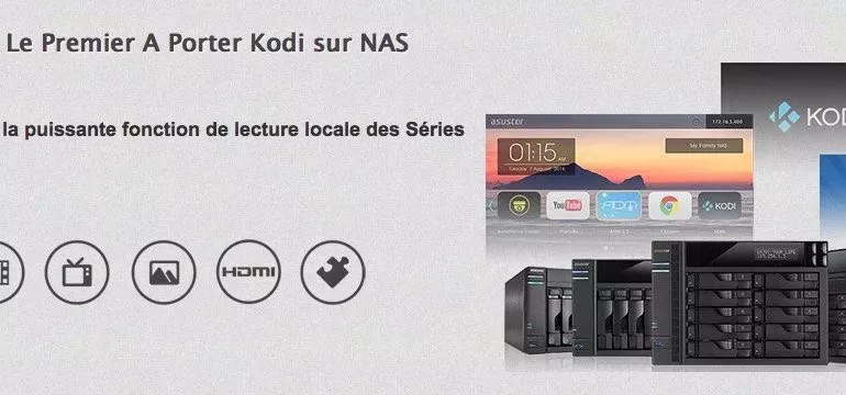 asustor kodi 14 - Kodi 14 débarque chez ASUSTOR