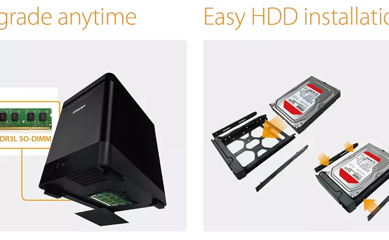 QNAP TS 453mini - Qnap TS-453mini, un NAS au format vertical