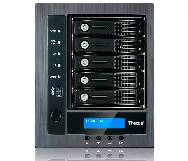 THECUS N5810PRO face - NAS - Thecus présente le N5810Pro