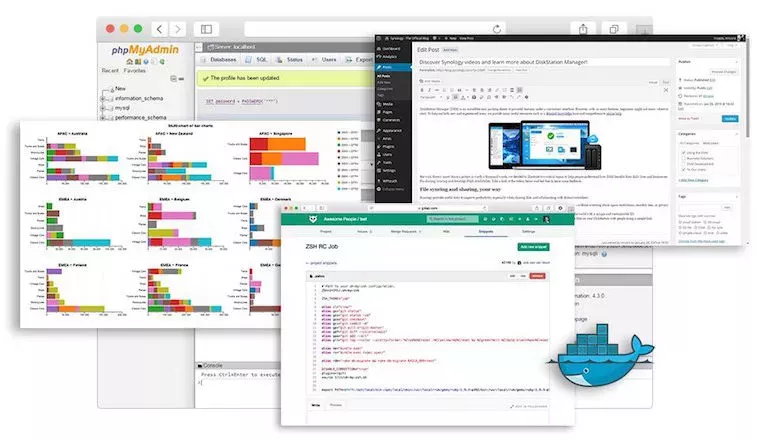 docker DSM - NAS - Synology DSM 5.2 est disponible en Beta
