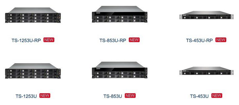 qnap ts x53U - QNAP présente sa gamme Turbo NAS rackable TS-x53U