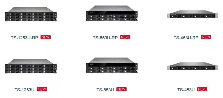 qnap ts x53U - QNAP présente sa gamme Turbo NAS rackable TS-x53U