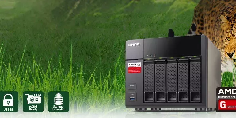 qnap TS 563 - QNAP TS-563, un NAS 5 baies avec un SoC AMD