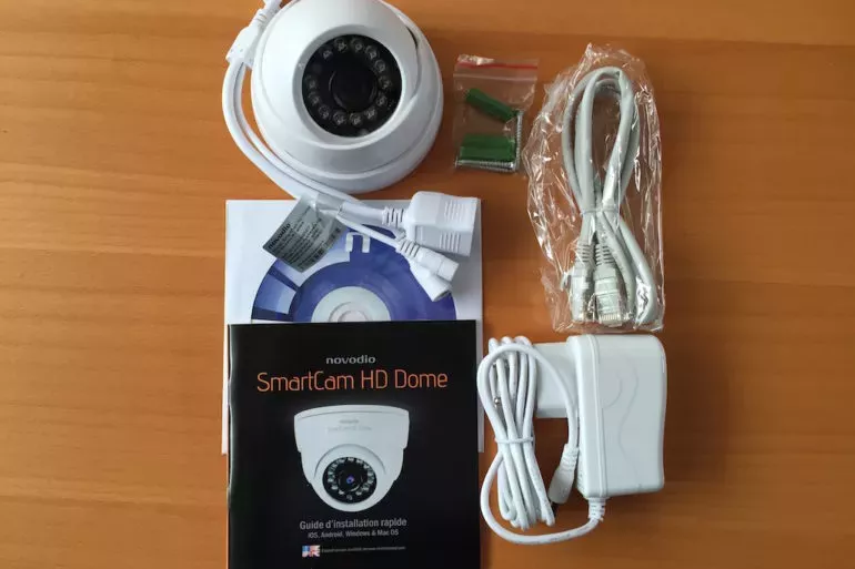 contenu novodio - Test de la caméra IP Novodio SmartCam HD Dome