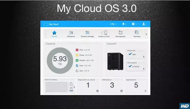 WD My Cloud OS 3 - Vidéo - My Cloud OS 3.0