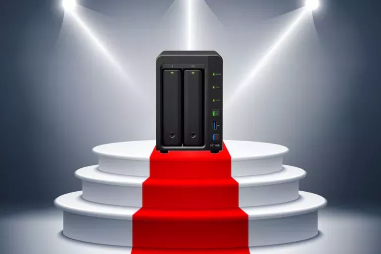 podium synology ds716plus - Test du NAS 2 baies Synology DS716+