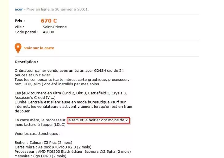 leboncoin reemploi - Le réemploi de matériel informatique