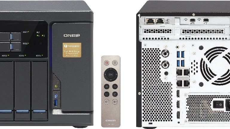 qnap tvs 682T - NAS - QNAP va lancer la gamme TVS-x82T : Intel Core i3 et i5, DDR4, HDMI 2.0, Thunderbolt 2, 10GbE, M.2, SSD, HDD...
