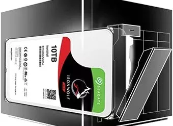 IronWolf NAS - Disque dur : Seagate 10 To