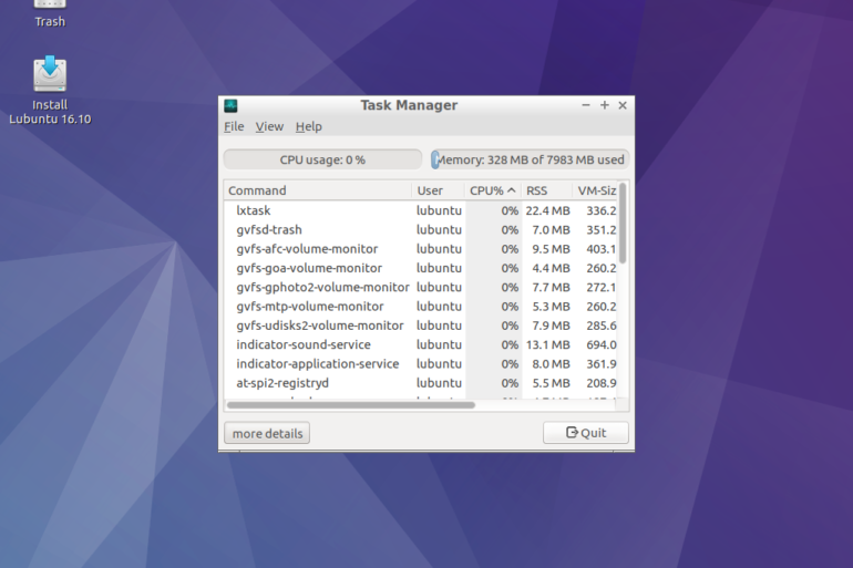 Lubuntu 16.10 - Medicat DVD - dépannage facile sur Windows
