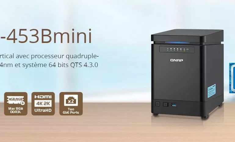 qnap ts 453bmini - QNAP annonce le TS-453Bmini