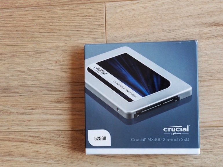 Test Crucial MX300 525 Go