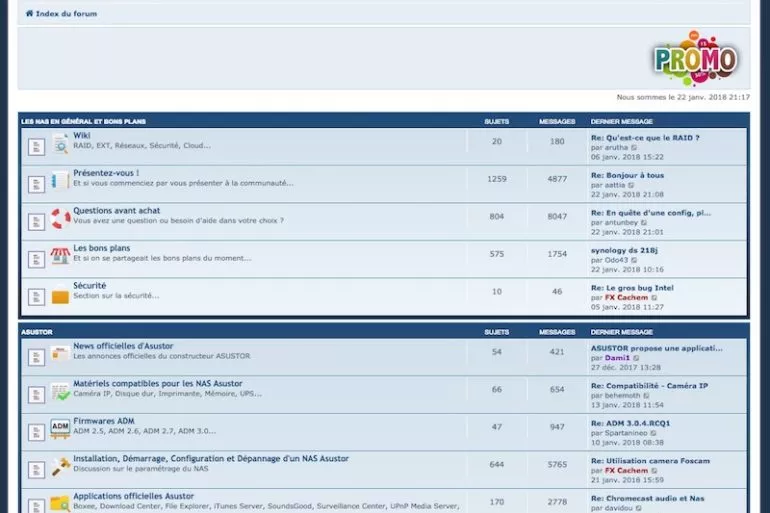 forum nas - Le forum fête ses 4 ans