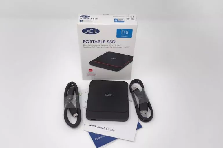 LaCie SSD - Test LaCie Portable SSD 1To