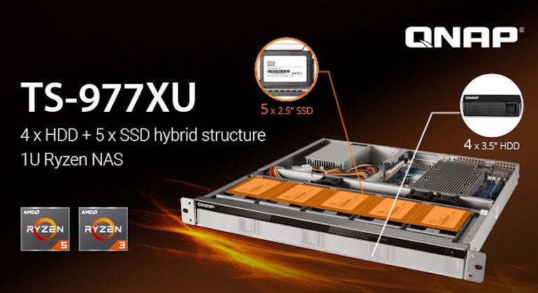 QNAP TS 977XU - NAS - QNAP lance le TS-977XU
