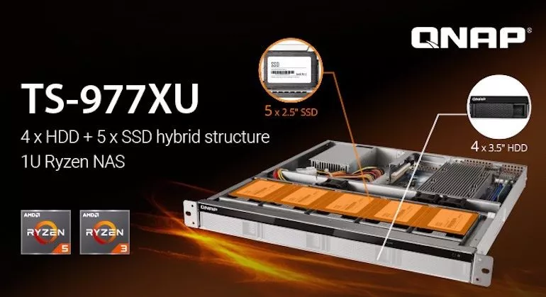 QNAP TS 977XU - NAS - QNAP lance le TS-977XU