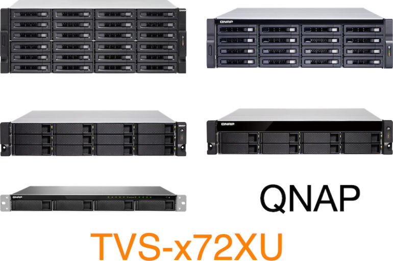 QNAP TVS x72XU - QNAP annonce la sortie de la série NAS TVS-x72XU