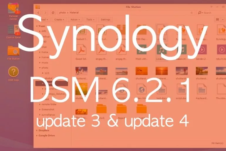 synology DSM621 update3 - Brève - 2 mises à jour pour les NAS Synology DSM 6.2.1