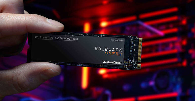 WD Black SN750 NVMe - WD Black SN750 NMVe SSD est lancé