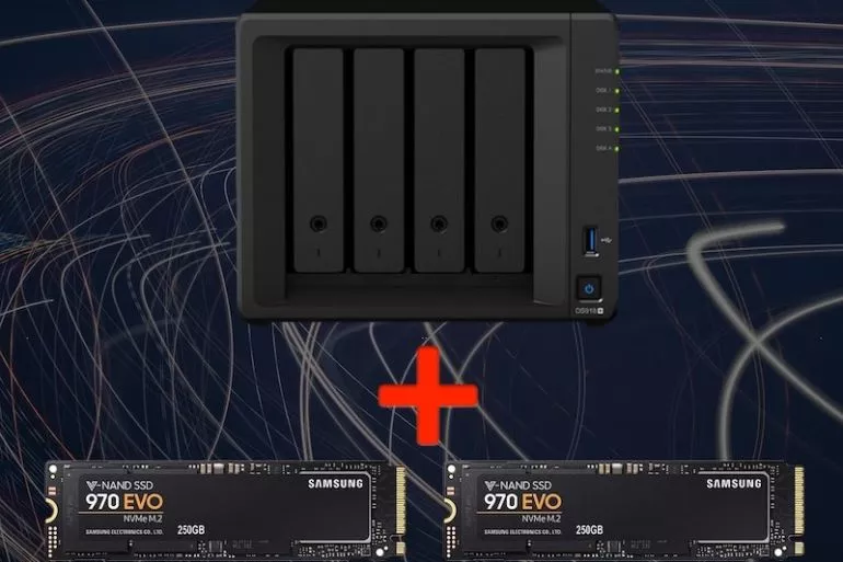 DS918 SSD NVME - Installer 2 SSD NVMe dans un NAS Synology