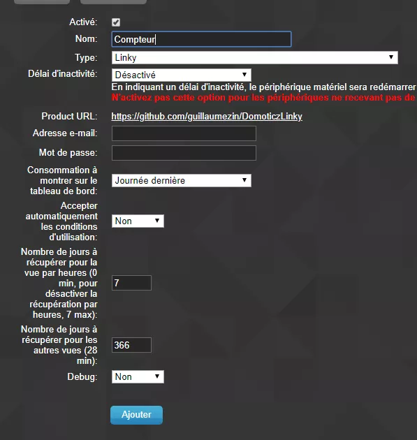 Domoticz Linky 3 - Domoticz - Récupérez les infos de votre compteur Linky
