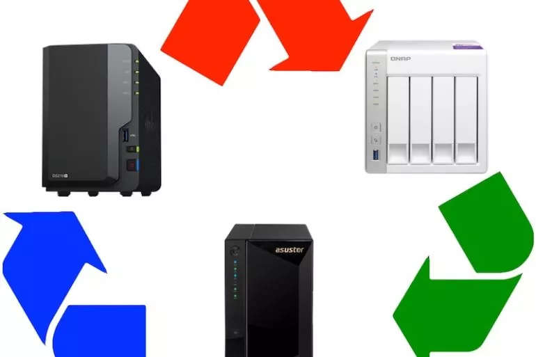 NAS change recycle - Changer de NAS et garder les disques... attention !