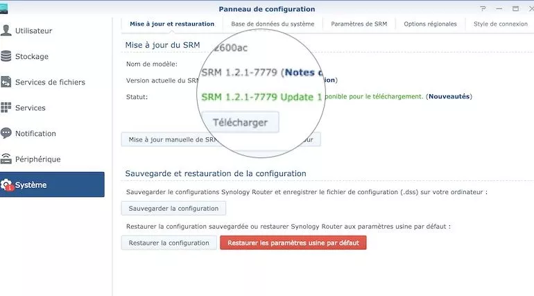 Capture SRM 121 u1 - Synology met à jour ses routeurs avec SRM 1.2.1 update 1