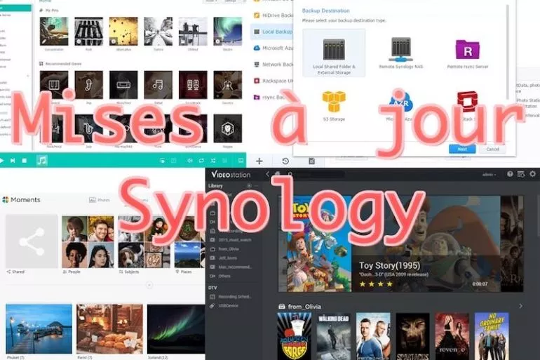 mises jour synology - NAS Synology - Mise à jour des applications / packages