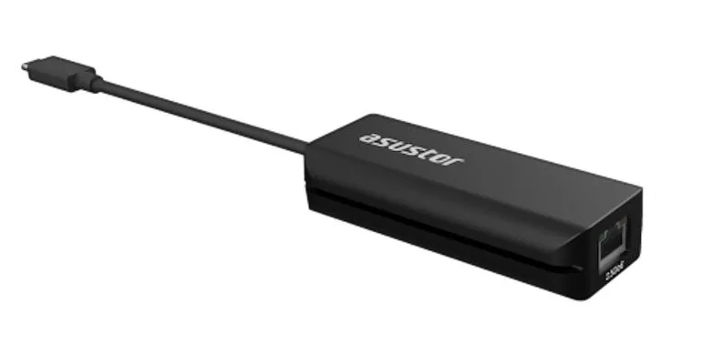 AS 25G - Asustor AS-U2.5G : Adaptateur réseau 2,5 Gb/s en USB