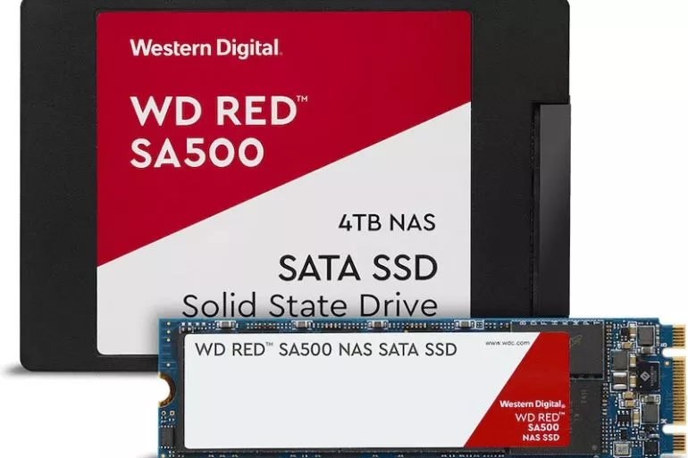 wd red sata ssd family - Western Digital annonce de nouveaux produits pour les NAS : WD Red (Pro) 14 To et SSD WD Red