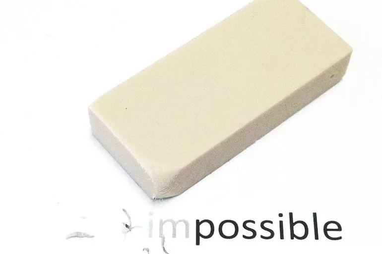 impossible gomme - Effacer définitivement vos fichiers