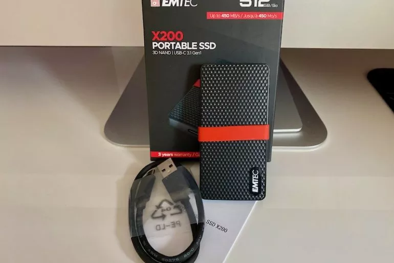 EMTEC X200 - Test du EMTEC SSD portable X200
