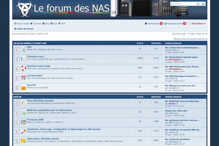 forum nas 2020 - Le Forum des NAS fête ses 6 ans