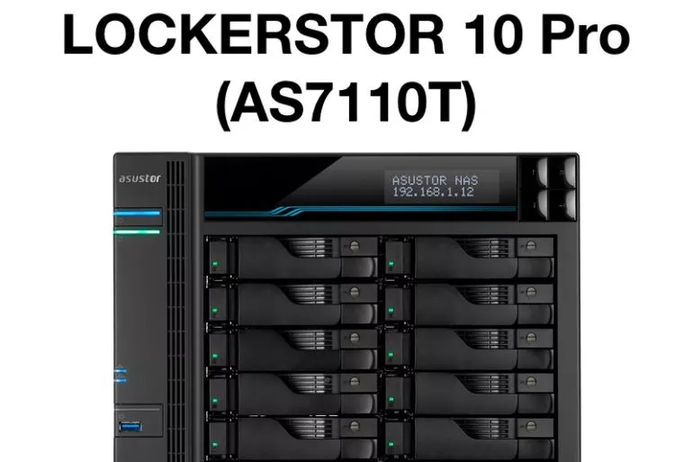 ASUSTOR AS7110T - NAS - Asustor lance le Lockerstor 10 Pro (AS7110T)