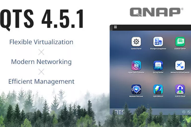 QNAP QTS 4.5.1 - QNAP met à jour ses NAS avec QTS 4.5.1 : Wi-Fi 6, migration de VM, TL SAS...