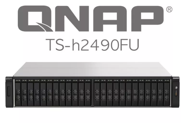 QNAP TS h2490FU - QNAP se lance dans la haute performance avec le TS-h2490FU