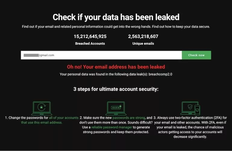 failles - 3 milliards de mots de passe Gmail, Hotmail, Netflix, LinkedIn dans la nature