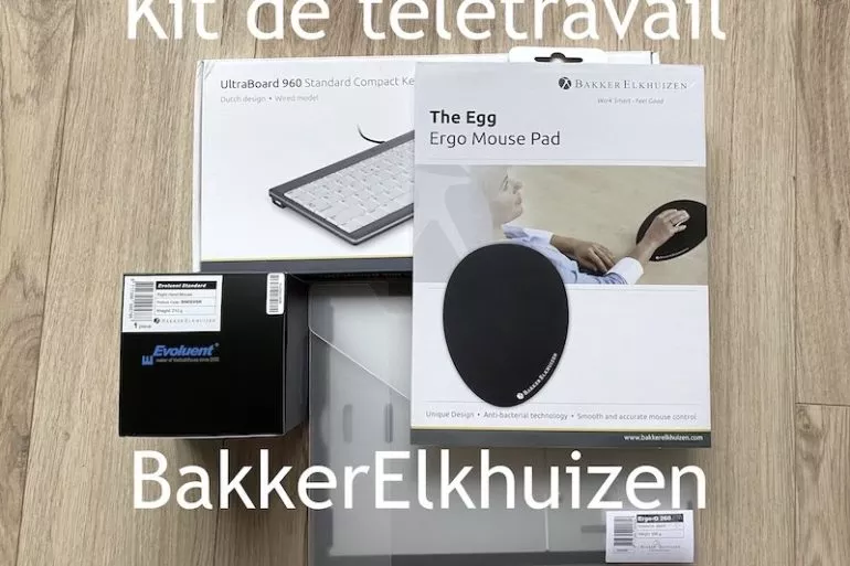 kit BakkerElkhuizen 2021 - Kit de télétravail BakkerElkhuizen à partir de 192€...